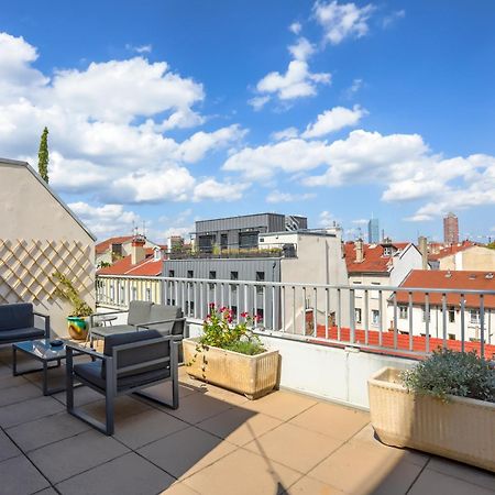 Lyon Premium - 7E Ciel Rooftop Panoramique Esterno foto