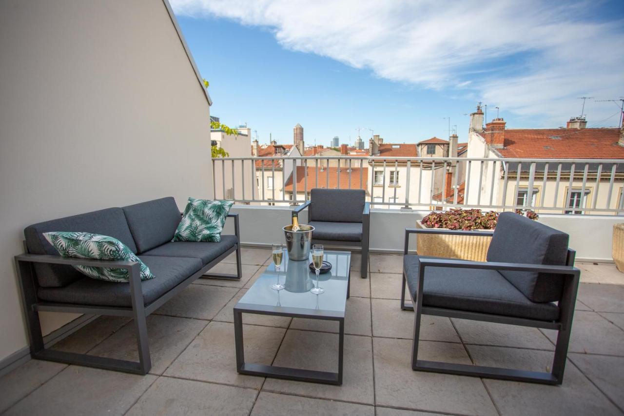 Lyon Premium - 7E Ciel Rooftop Panoramique Esterno foto